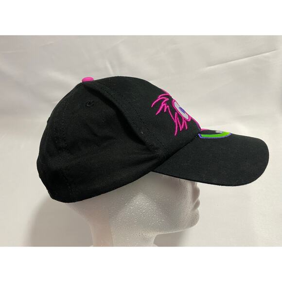 The Muppets Animal Baseball Cap Hat — Pink & Black Snapback Embroidered - Picture 3 of 9
